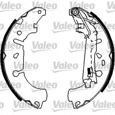 Комплект тормозных колодок VALEO 554816