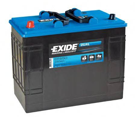 Стартерная аккумуляторная батарея EXIDE ER650