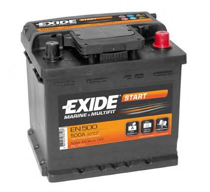 Стартерная аккумуляторная батарея EXIDE EN500
