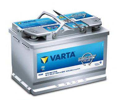 Стартерная аккумуляторная батарея; Стартерная аккумуляторная батарея VARTA 570901076B512