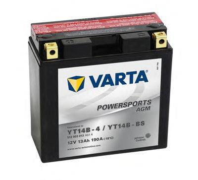 Стартерная аккумуляторная батарея; Стартерная аккумуляторная батарея VARTA 512903013A514