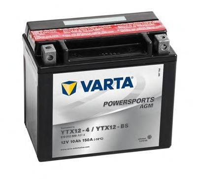 Стартерная аккумуляторная батарея; Стартерная аккумуляторная батарея VARTA 510012009A514