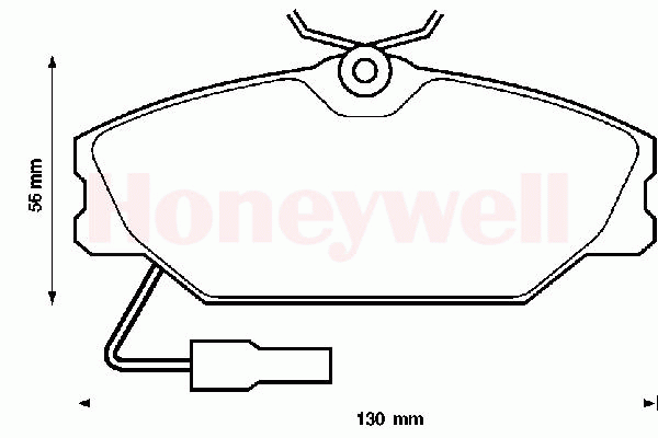 Комплект тормозных колодок, дисковый тормоз STOP 571513S