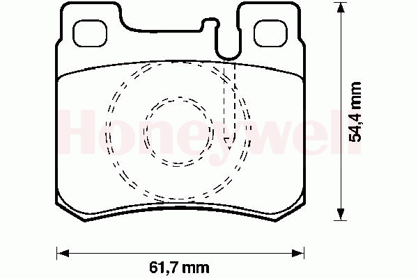 Комплект тормозных колодок, дисковый тормоз STOP 21301