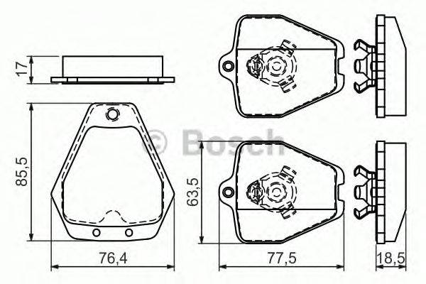 Комплект тормозных колодок, дисковый тормоз ROULUNDS RUBBER 891781