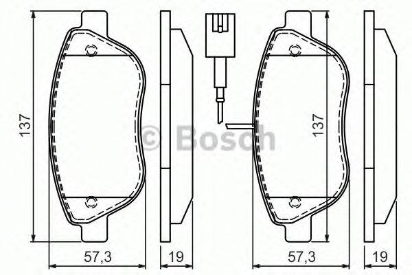 Комплект тормозных колодок, дисковый тормоз LUCAS ELECTRICAL GDB1829