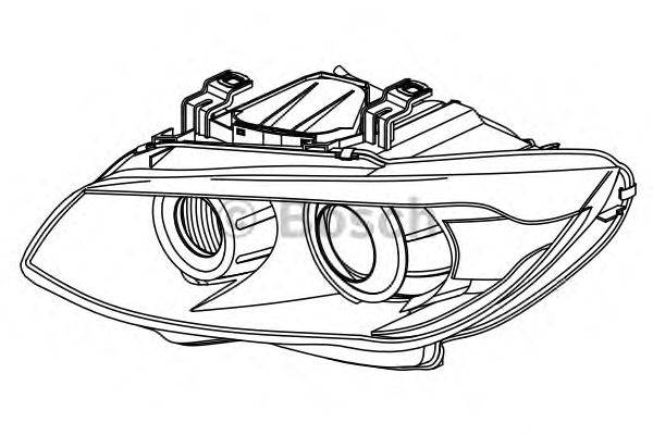 Основная фара BOSCH 1 307 023 437