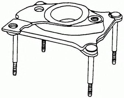 Фланец, карбюратор FEBI BILSTEIN 6546