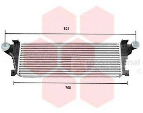 Интеркулер VAN WEZEL 28004021