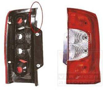 Задний фонарь VAN WEZEL 1748932