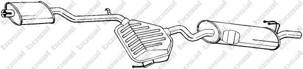 Глушитель выхлопных газов конечный BOSAL 292-121