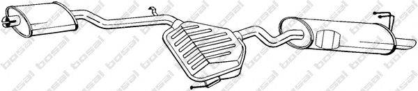 Глушитель выхлопных газов конечный BOSAL 290111