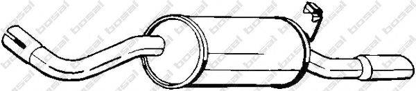 Глушитель выхлопных газов конечный BOSAL 154521