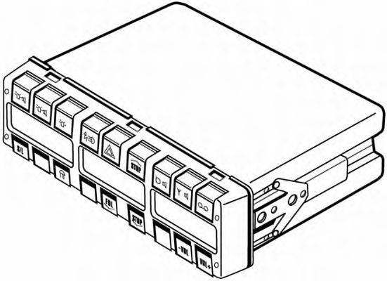 Блок управления, сигнальная сис-ма (автом. спец.назначения) OPEL 37730