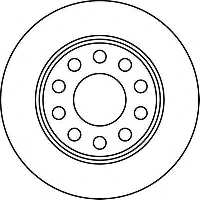 Тормозной диск LUCAS DF4211