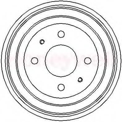 Тормозной барабан BENDIX 329016B