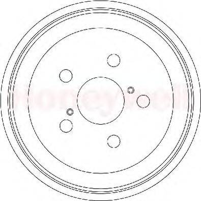 Тормозной барабан BENDIX 329092B