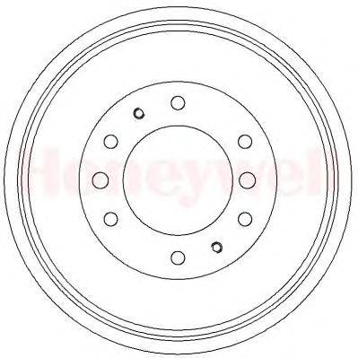 Тормозной барабан BENDIX 329296B