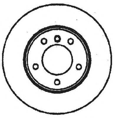 Тормозной диск BENDIX 561363B