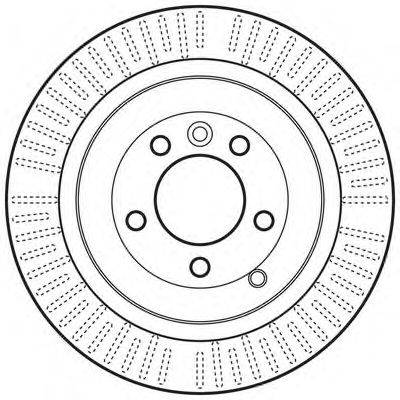 Тормозной диск BENDIX 562657BC