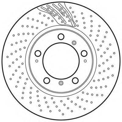 Тормозной диск BENDIX 562669BC