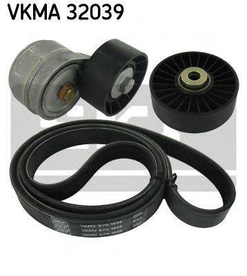Поликлиновой ременный комплект SKF VKMA32039
