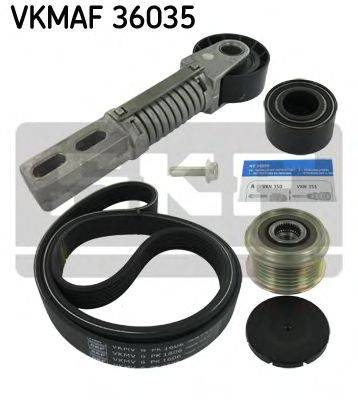Поликлиновой ременный комплект SKF VKMAF 36035