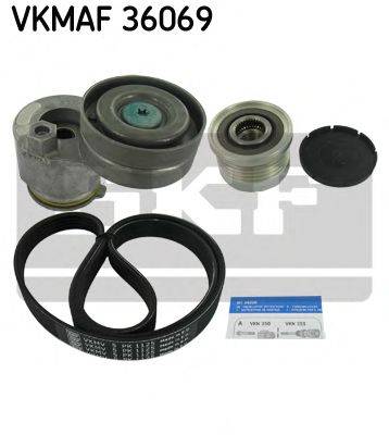 Поликлиновой ременный комплект SKF VKMAF 36069