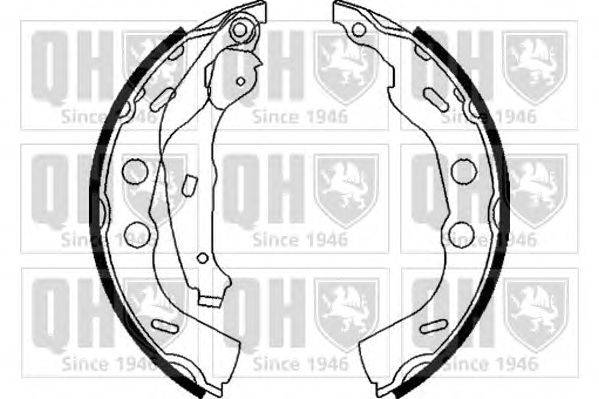 Комплект тормозных колодок QUINTON HAZELL BS1110
