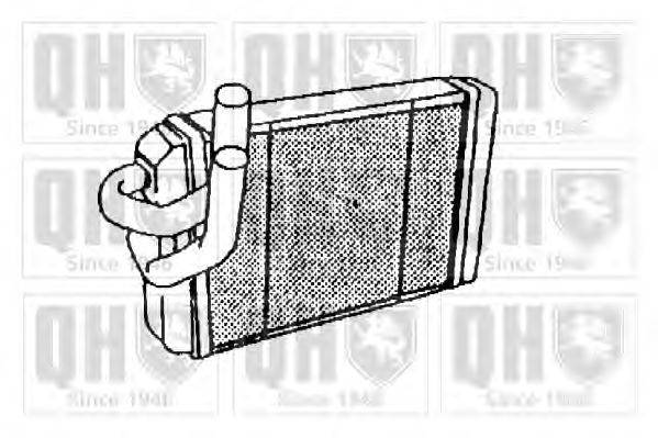 Теплообменник, отопление салона QUINTON HAZELL QHR2006