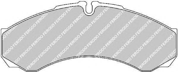 Комплект тормозных колодок, дисковый тормоз FERODO FSL1102