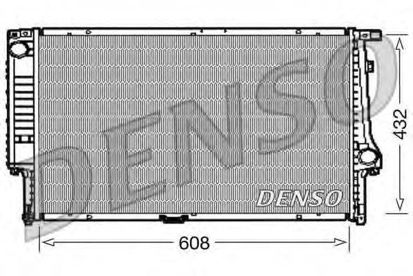 Радиатор, охлаждение двигателя DENSO DRM05061