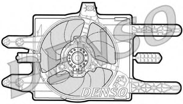 Вентилятор, охлаждение двигателя DENSO DER09031