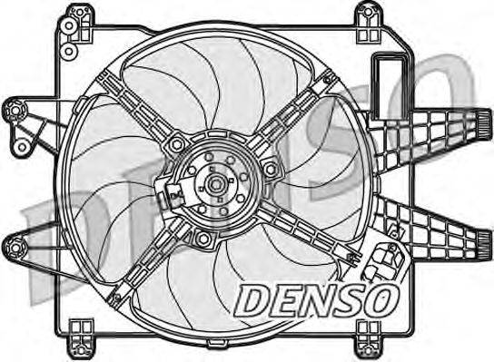 DENSO (НОМЕР: DER09089) Вентилятор, охлаждение двигателя
