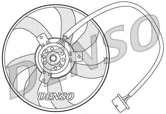 Вентилятор, охлаждение двигателя DENSO DER32003