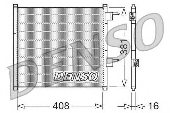 Конденсатор, кондиционер DENSO DCN10019