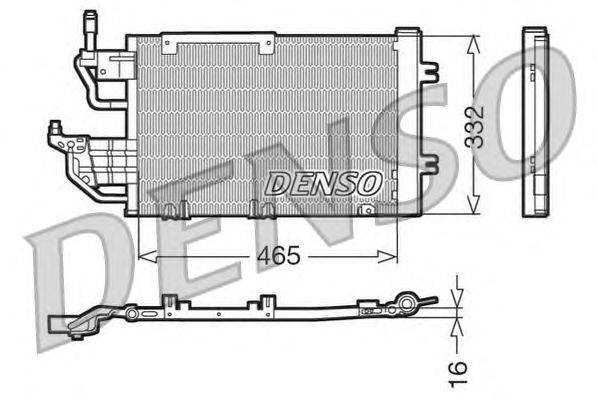 Конденсатор, кондиционер DENSO DCN20013