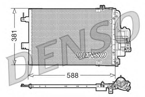 Конденсатор, кондиционер DENSO DCN20021