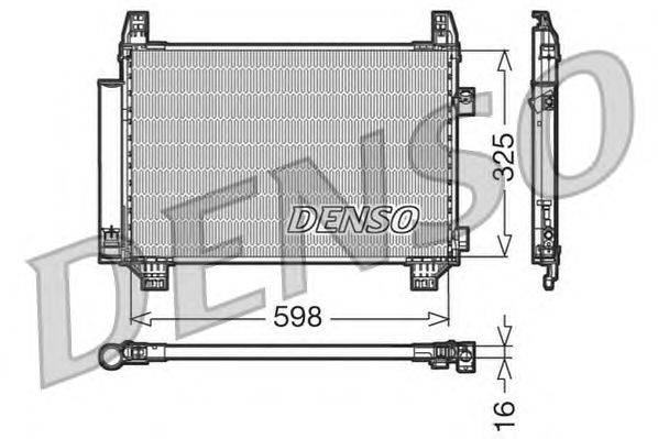 Конденсатор, кондиционер DENSO DCN50007