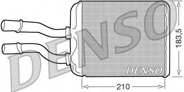 Теплообменник, отопление салона DENSO DRR01011
