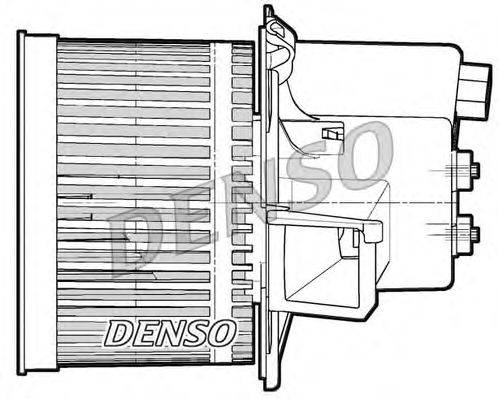 Вентилятор салона DENSO DEA09062