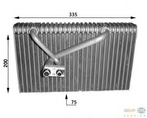 Испаритель, кондиционер HELLA 8FV 351 210-671