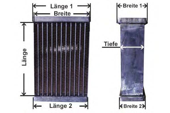 сетка радиатора, охлаждение двигателя NRF 17095