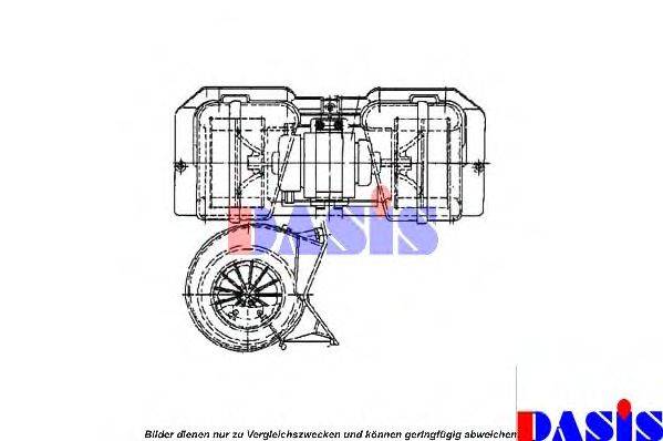 Вентилятор салона AKS DASIS 740660N