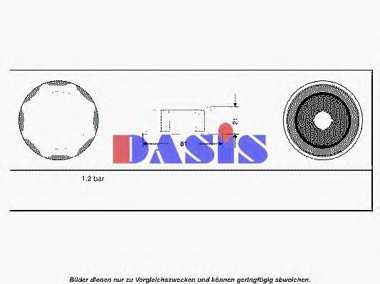 Крышка, резервуар охлаждающей жидкости AKS DASIS 861012