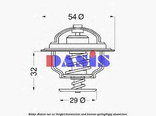 Термостат, охлаждающая жидкость AKS DASIS 415488D
