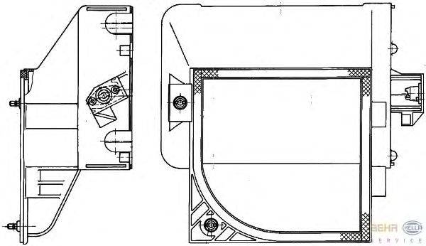 Корпус BEHR SERVICE 9300430