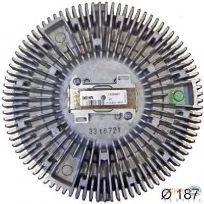 Сцепление, вентилятор радиатора HELLA 8MV 376 757-701