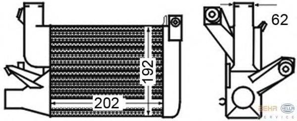 Интеркулер HELLA 8ML 376 776-141