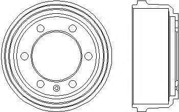 Тормозной барабан HELLA 8DT355300091